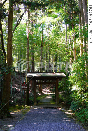 京都・正伝寺（方丈の前庭、枯山水、比叡山の借景式庭園） 108499761