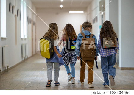 Kids at school during the break 108504660