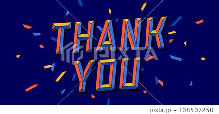 Thank You, lettering text 108507250
