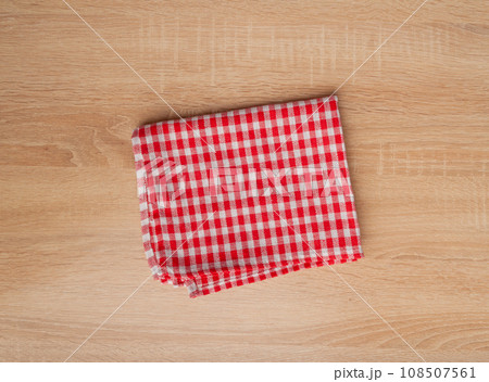 Picnic Table Cloth, Checkered Napkin, Red White Tablecloth, Kitchen Towel, Restaurant Dishcloth 108507561