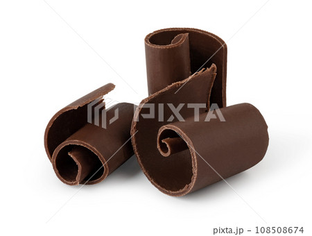 Chocolate shavings 108508674