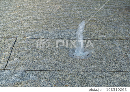 Fountain Water Texture Background, Falling Fresh Fountain Jets, Waterfall Splash Pattern, Summer Park Fountain Water Texture Background, Falling Fresh Fountain Jets, Waterfall Splash Pattern, Summer Park 108510268