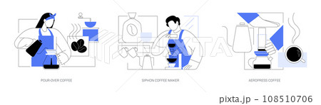 Specialty coffee isolated cartoon vector illustrations se Specialty coffee isolated cartoon vector illustrations se 108510706