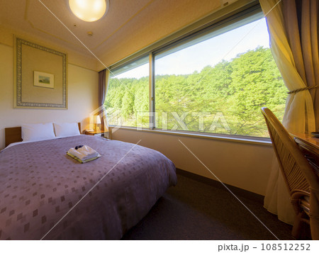 箱根の自然を望むホテルの客室 / Hakone, Japan 108512252