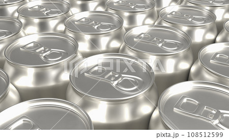 The aluminium can for food and drink concept 3d rendering The aluminium can for food and drink concept 3d rendering 108512599
