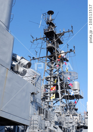護衛艦ゆうぎりのマスト 108513537