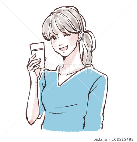 女性・女の子のイラスト素材 女性・女の子のイラスト素材 108515495