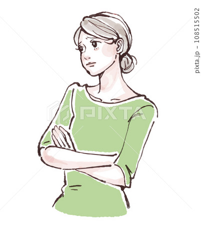 女性・女の子のイラスト素材 女性・女の子のイラスト素材 108515502