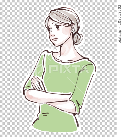 女性・女の子のイラスト素材 女性・女の子のイラスト素材 108515502