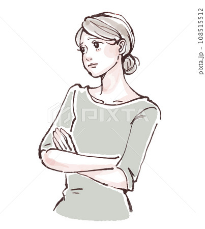 女性・女の子のイラスト素材 女性・女の子のイラスト素材 108515512