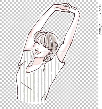 婦女和女孩插畫素材 108515515