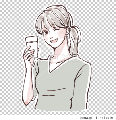 婦女和女孩插畫素材 婦女和女孩插畫素材 108515516