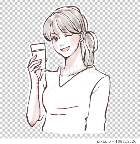 女性・女の子のイラスト素材 女性・女の子のイラスト素材 108515526