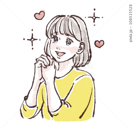 女性・女の子のイラスト素材 女性・女の子のイラスト素材 108515528