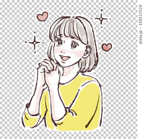 女性・女の子のイラスト素材 女性・女の子のイラスト素材 108515528