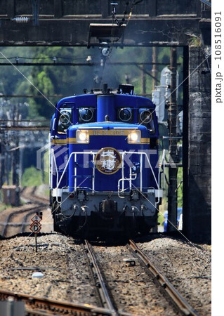 新緑の鬼怒路をプッシュプル列車が行く…DL大樹『PP運転』 108516091