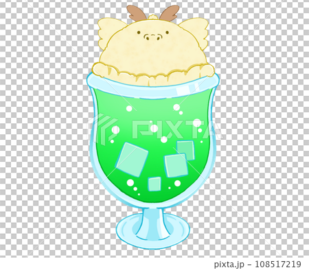 奶油蘇打水配 Ryupu 香草冰淇淋 108517219