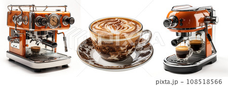 Espresso - Strong and aromatic Italian coffee 108518566