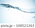 水の流れ　波の素材　 108521263