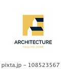 Architecture logo design illustration vector template	 108523567