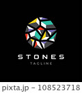 Premium stones logo design illustration vector template	 108523718