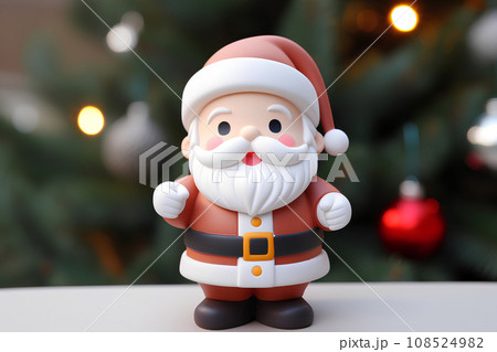 サンタクロースのミニフィギュア 108524982