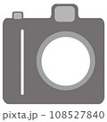 カメラのシンプルなアイコン カメラのシンプルなアイコン 108527840