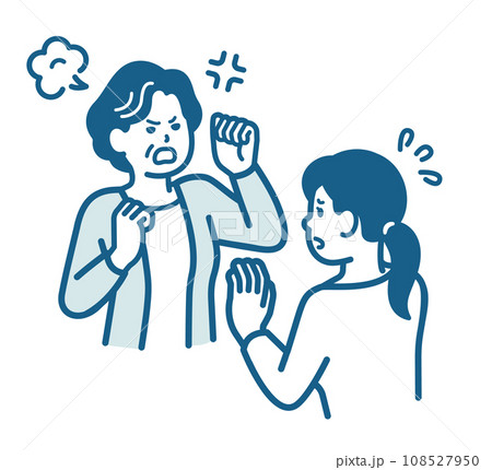 攻撃的な高齢女性 108527950