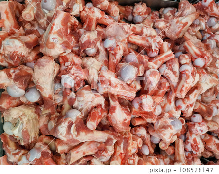 Pork bones 108528147