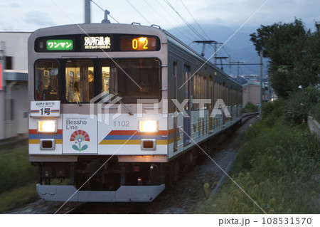 ［BE］上田電鉄別所線1000系（自然と友だち1号：上田⇔別所温泉） 108531570