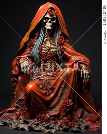 Santa Muerte is the deity of death. The day of the Dead AI Santa Muerte is the deity of death. The day of the Dead AI 108532486