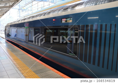 東京駅　9番線発車を待つ特急サフィール踊り子　東京都千代田区丸の内一丁目 108534819