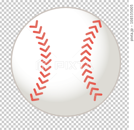 野球のボールのアイコン 108535005