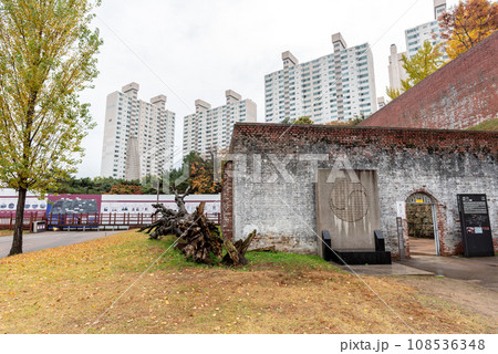 Seodaemun prison history hall museum exhibition in Seoul, South Korea on 5 November 2023 Seodaemun prison history hall museum exhibition in Seoul, South Korea on 5 November 2023 108536348