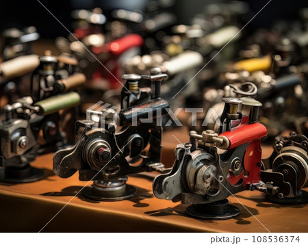 Professional tattoo machines AI 108536374