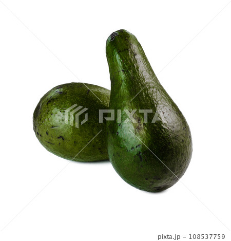 Avocado isolated on white background. Avocado isolated on white background. 108537759