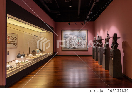 The War Memorial of Korea, history military museum exhibition in Seoul, South Korea on November 5, 2023 108537836