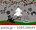 クマのぬいぐるみのクリスマス 108538649