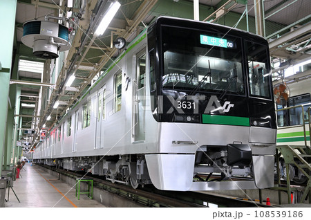 仙台市地下鉄南北線の新型車両の3000系 108539186
