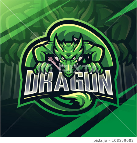 Dragon esport mascot logo design Dragon esport mascot logo design 108539685