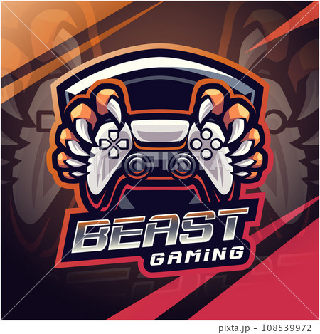 Beast gaming esport mascot logo design Beast gaming esport mascot logo design 108539972