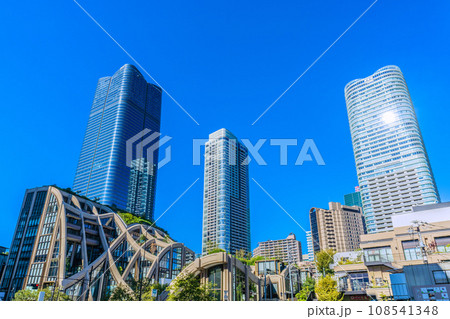 日本の東京都市景観 10月・麻布台ヒルズなどを望む 日本の東京都市景観 10月・麻布台ヒルズなどを望む 108541348