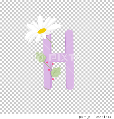 Alphabet letter H Alphabet letter H 108541743
