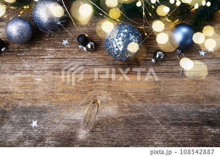 Elegant gray christmas 108542887