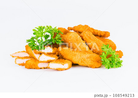 Chicken Breaded Fillet. Breaded chicken nuggets. Fast homemade food at home. Chicken breaded schnitzels. Breaded Chicken Inner Fillet on a White Background,Chicken Breaded Raw Meat. Fast cooking. Chicken Breaded Fillet. Breaded chicken nuggets. Fast homemade food at home. Chicken breaded schnitzels. Breaded Chicken Inner Fillet on a White Background,Chicken Breaded Raw Meat. Fast cooking. 108549213