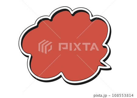 フキダシのイラスト素材 フキダシのイラスト素材 108553814