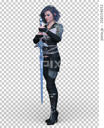 Female gladiator Female gladiator 108554052