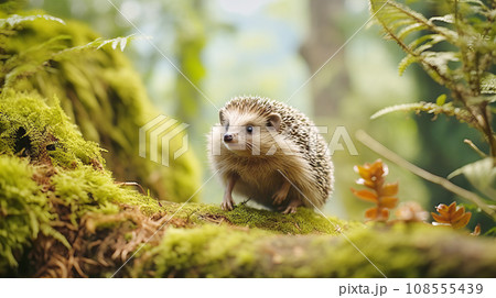 ハリネズミ 108555439