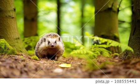 ハリネズミ 108555441