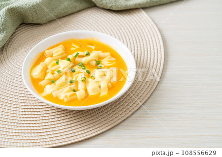 tteokbokki with cheese or Korean rice cake with cheese tteokbokki with cheese or Korean rice cake with cheese 108556629